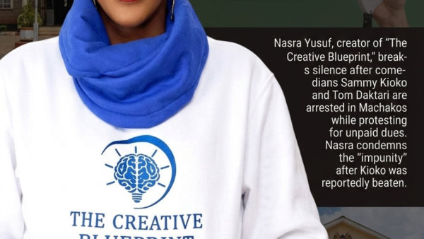 Comedy in Handcuffs: Nasra Yusuf Blows the Whistle on Sammy Kioko and Tom Daktari’s Machakos Arrest