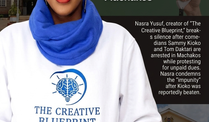 Comedy in Handcuffs: Nasra Yusuf Blows the Whistle on Sammy Kioko and Tom Daktari’s Machakos Arrest