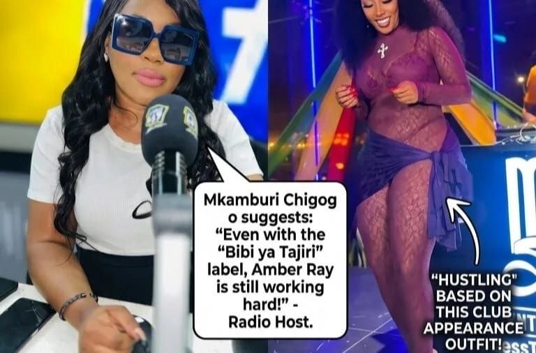 Mkamburi Chigogo Suggests Amber Ray “Hustling” Over Club Outfit: “Bibi Ya Tajiri” Status Questioned