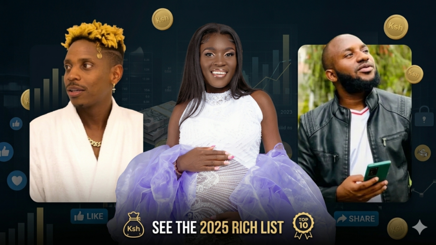 Kenya’s Top 10 Highest-Paid Influencers in 2025: Who Topped the Ksh 296M List