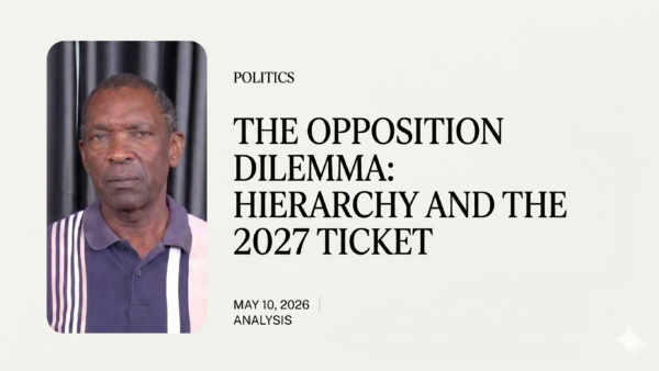 The Opposition Dilemma: Hierarchy and the 2027 Ticket
