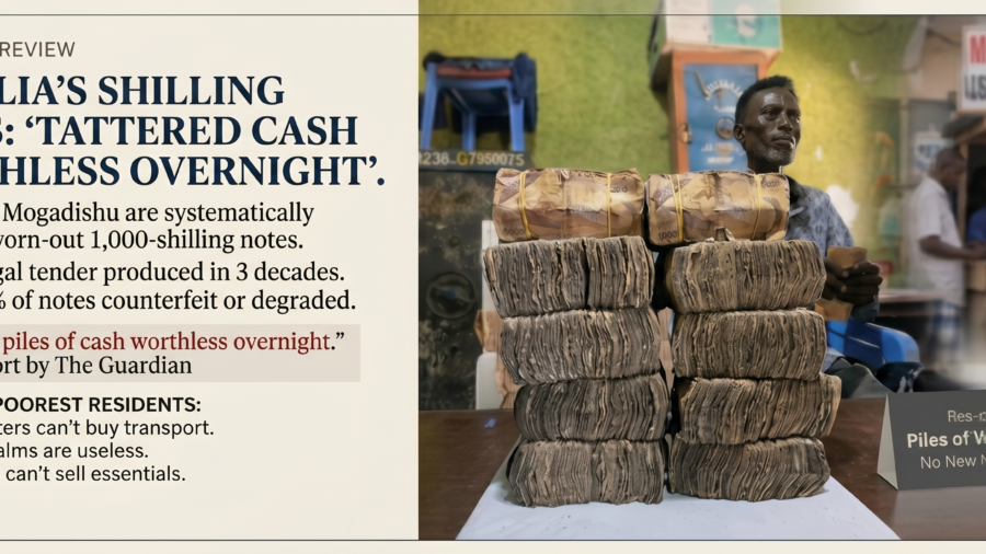 Currency of the Past: Somalia’s Shilling Crisis Leaves Poorest Citizens in the Cold