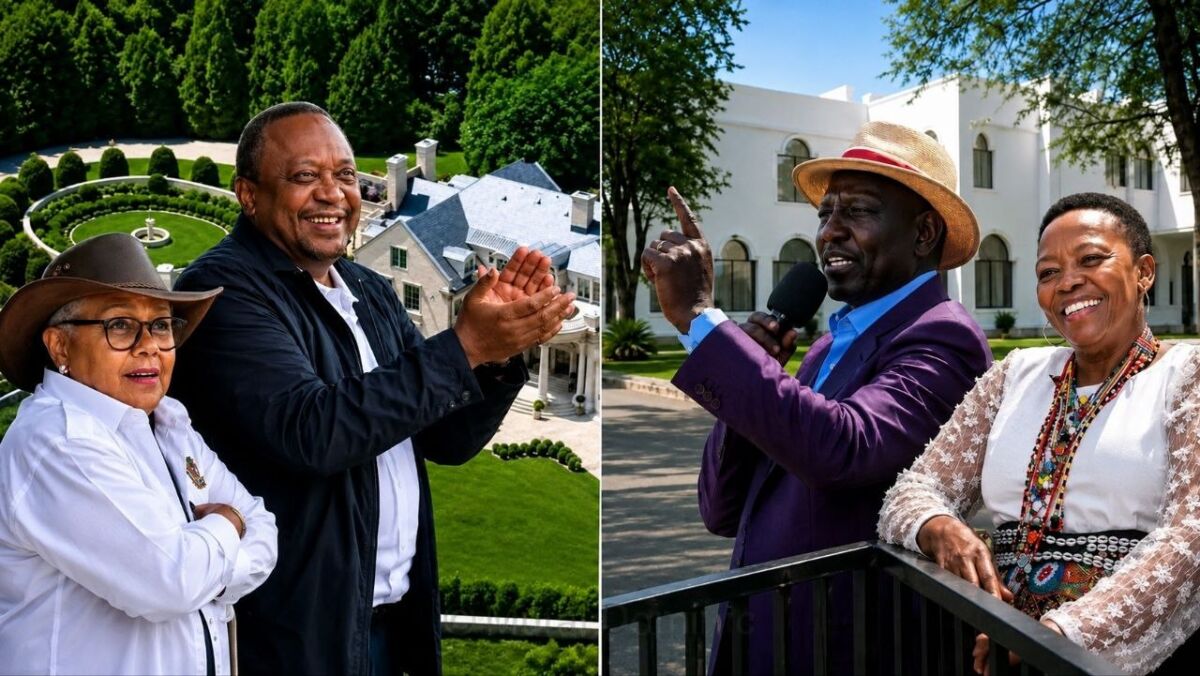 Fence Neighbors: Uhuru and Ruto Share Boundary in Transmara But Keep Distance