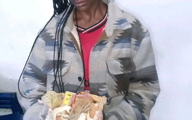 Woman Arrested Smuggling Bhang Inside Bread at Buruburu Station; 300 Rolls Seized in Thika Chase